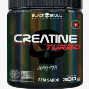Suplemento em Pó Turbo 300g Black Skull Sem sabor